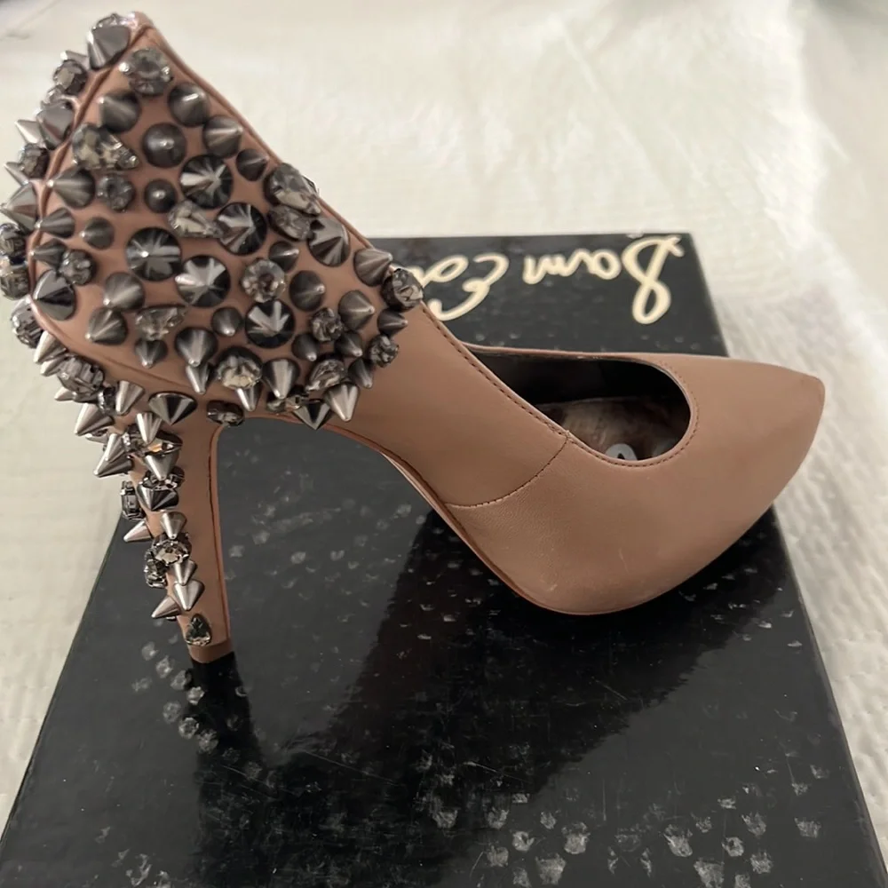 Sam Edelman nude spiked shoes - Picture 8 of 15